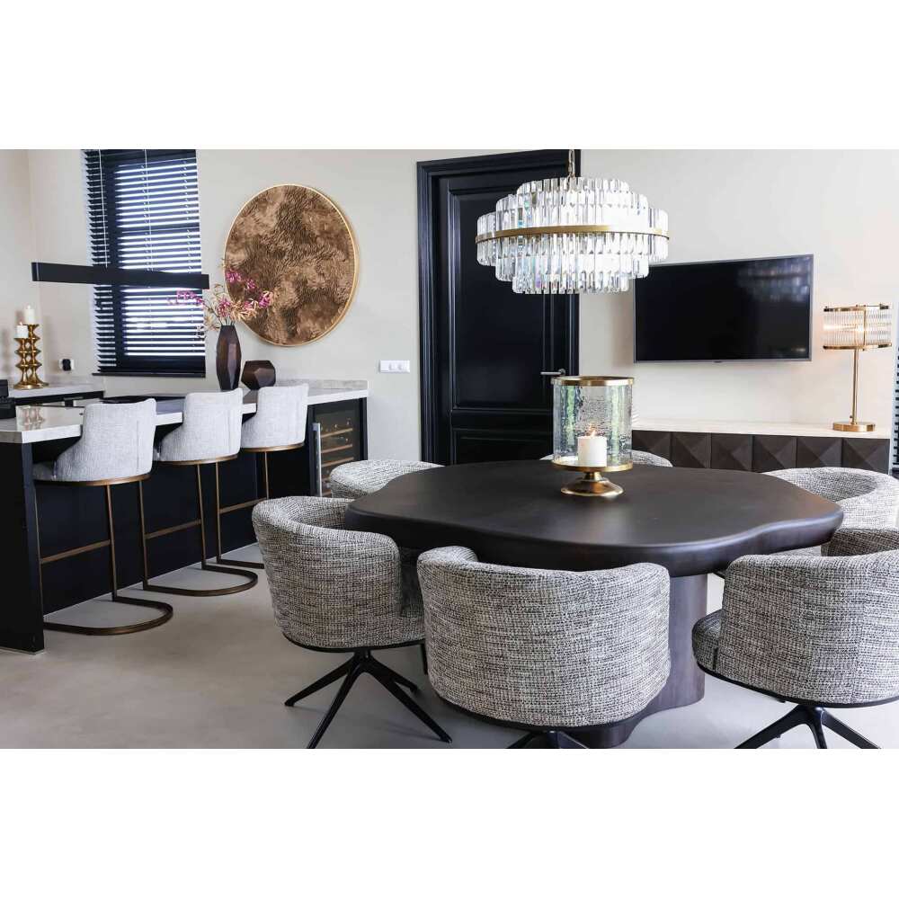 Valgomojo stalas Sherman organic 152x152, Lima Design, Richmond interiors, Richmond interiors,