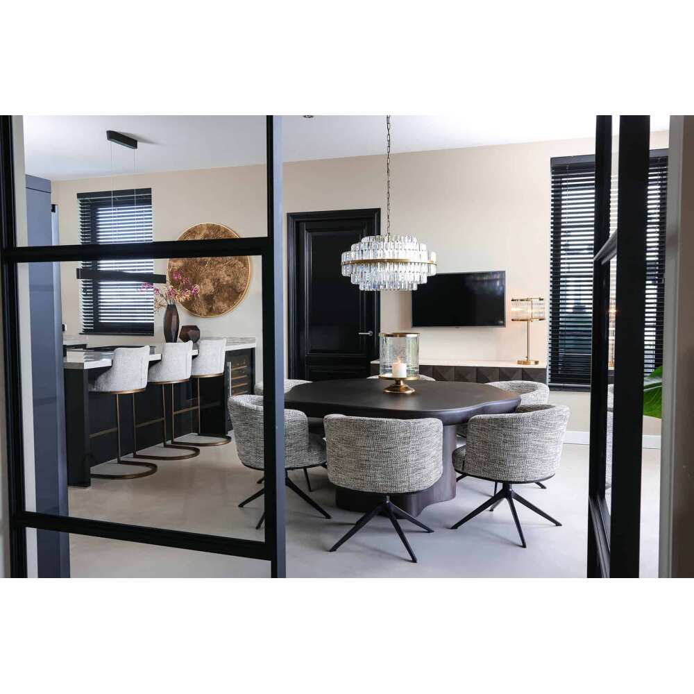 Valgomojo stalas Sherman organic 152x152, Lima Design, Richmond interiors, Richmond interiors,