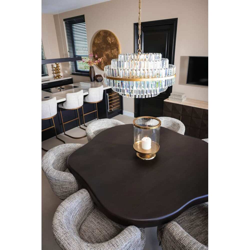 Valgomojo stalas Sherman organic 152x152, Lima Design, Richmond interiors, Richmond interiors,