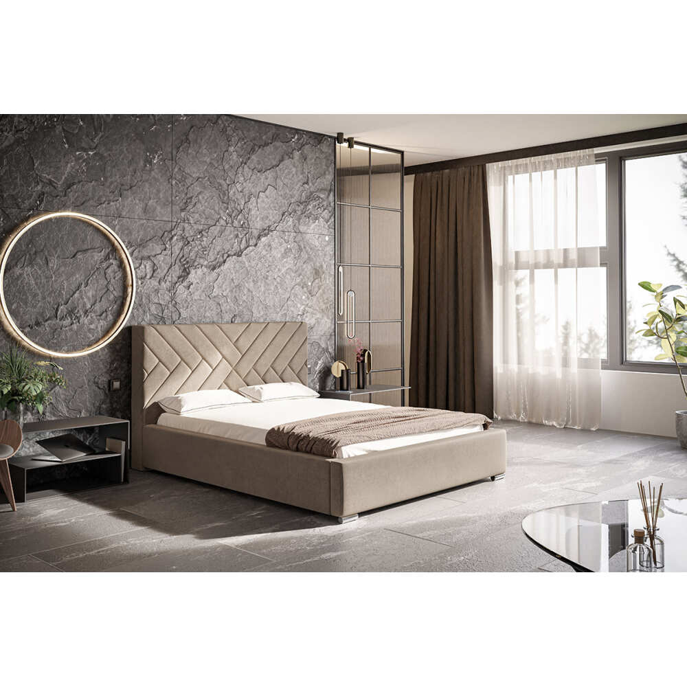 Miegamojo lova Vola, Lima Design, liminte, Individualiai gaminamas baldas, Miegamojo lova