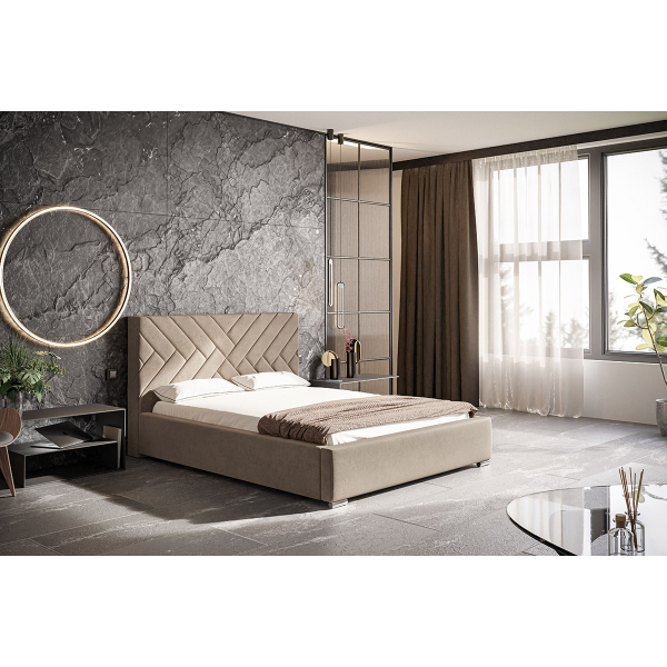 Miegamojo lova Vola, Lima Design, liminte, Individualiai gaminamas baldas, Miegamojo lova