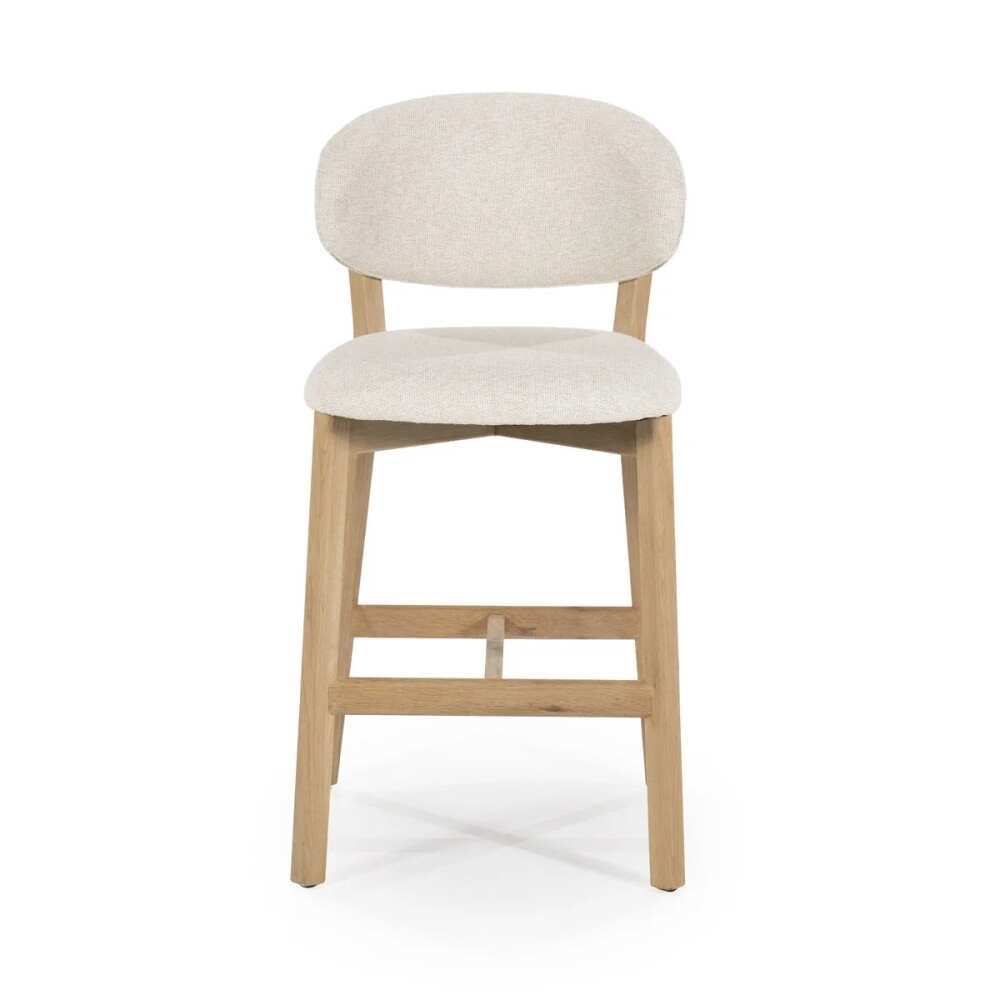 Pusbario kėdė Mikky natural - beige Moon, Lima Design, Prekiniai ženklai, Eleonora, Valgomojo kėdė