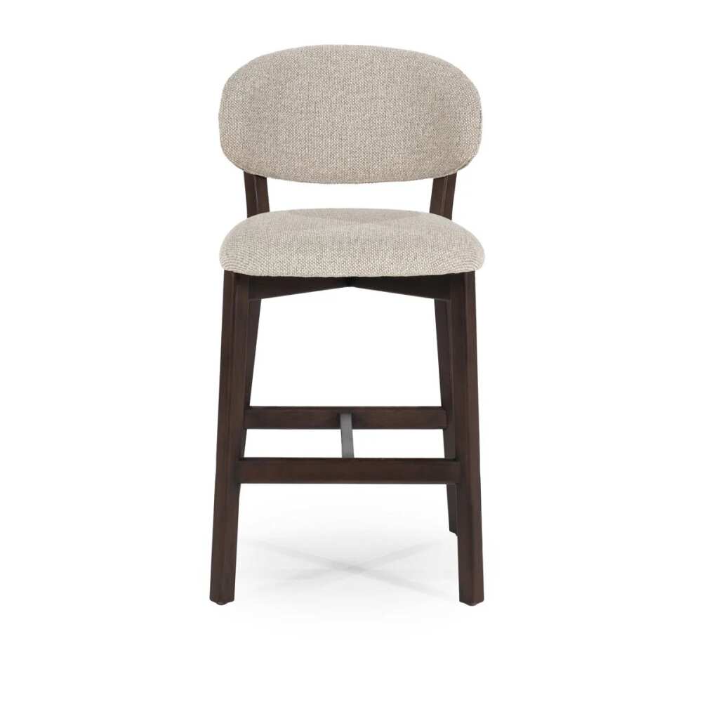 Pusbario kėdė Mikky brown - taupe Moon 96259, Lima Design, Prekiniai ženklai, Eleonora, Valgomojo kėdė