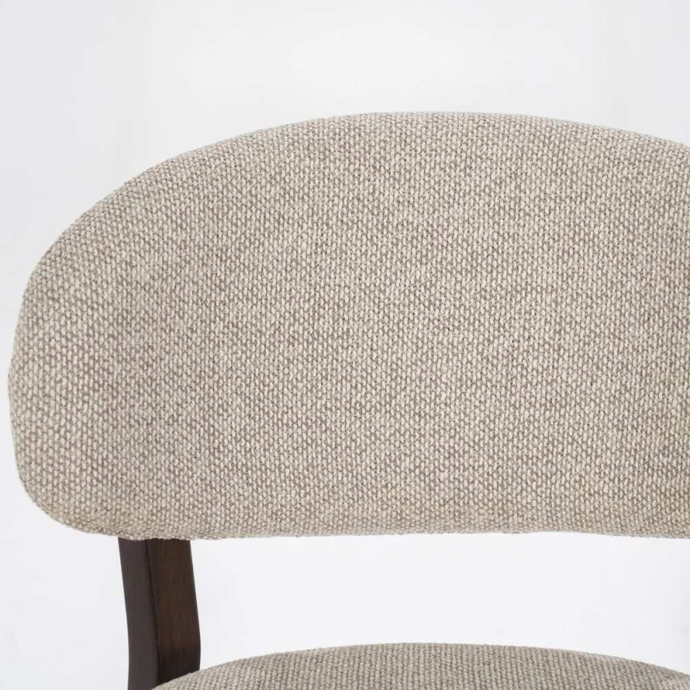 Pusbario kėdė Mikky brown - beige Moon 96258 (Kopija), Lima Design, Prekiniai ženklai, Eleonora, Valgomojo kėdė