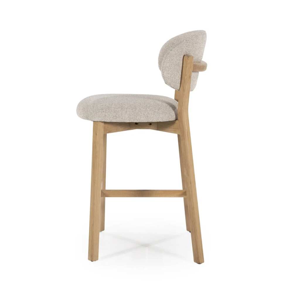 Pusbario kėdė Mikky natural - taupe Moon 96257, Lima Design, Prekiniai ženklai, Eleonora, Valgomojo kėdė