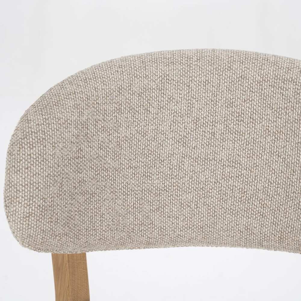 Pusbario kėdė Mikky natural - taupe Moon 96257, Lima Design, Prekiniai ženklai, Eleonora, Valgomojo kėdė