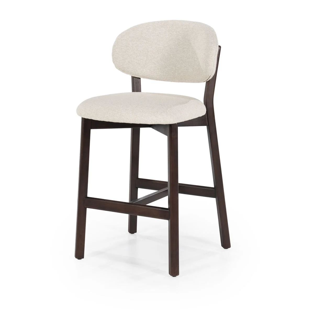 Pusbario kėdė Mikky brown - beige Moon 96258 1 Pusbario kėė, Lima Design, Prekiniai ženklai, Eleonora, Valgomojo kėdė