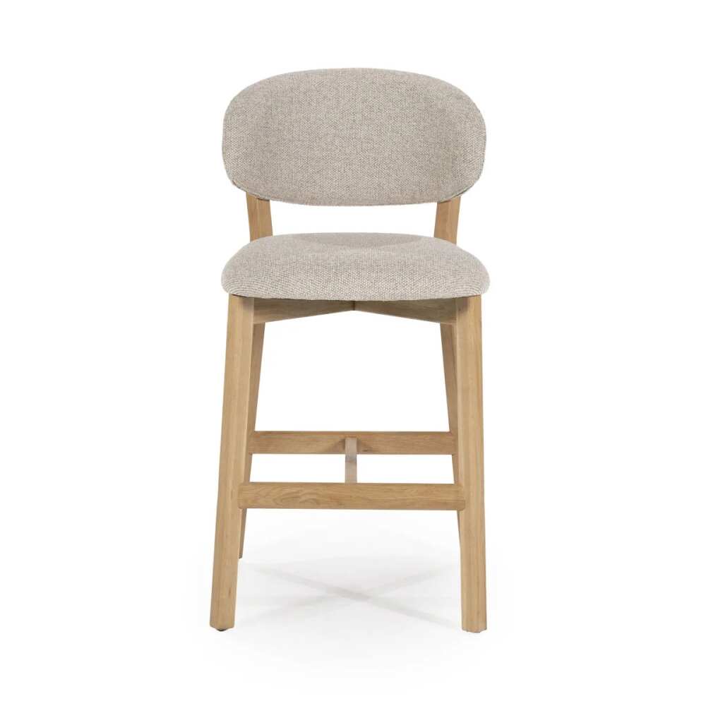 Pusbario kėdė Mikky natural - taupe Moon 96257, Lima Design, Prekiniai ženklai, Eleonora, Valgomojo kėdė
