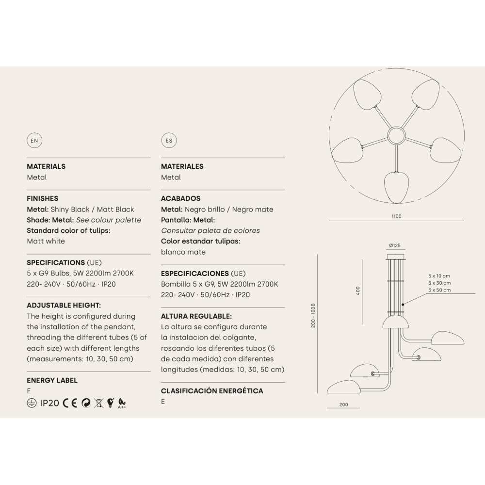 Pakabinamas šviestuvas KEZO C1324/5, Lima Design, Šviestuvai, AROMAS DEL CAMPO, pakabinamas šviestuvas