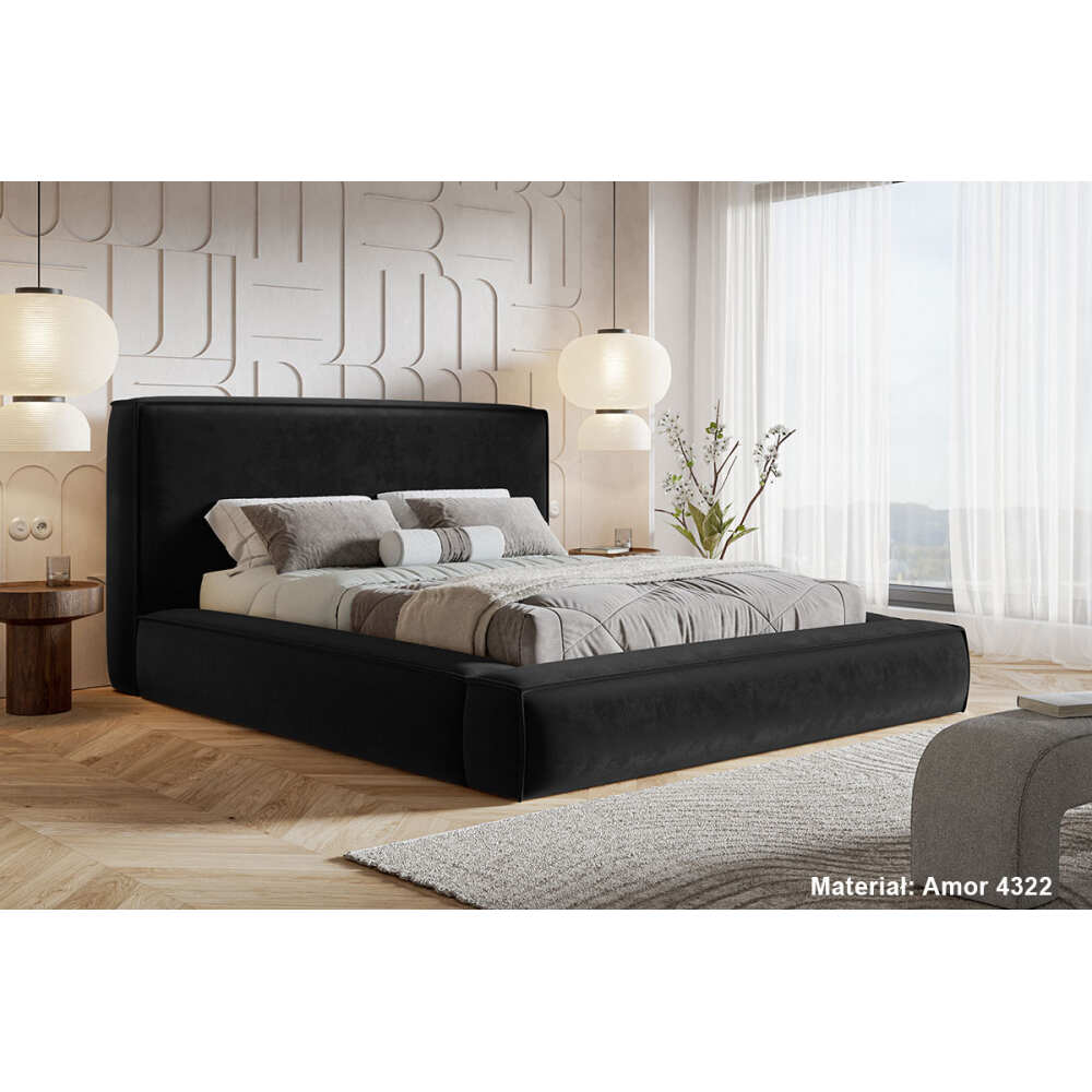 Miegamojo lova Aura Premium, Lima Design, liminte, Individualiai gaminamas baldas, Miegamojo lova