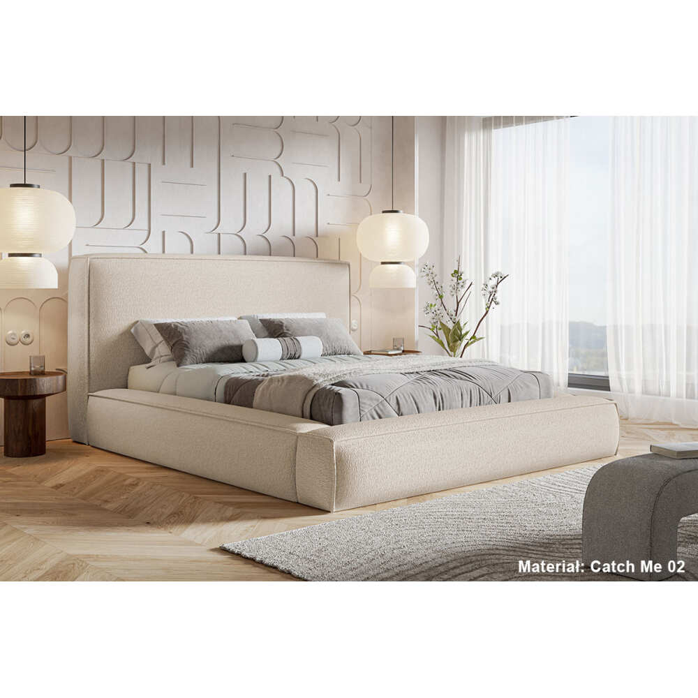 Miegamojo lova Aura Premium, Lima Design, liminte, Individualiai gaminamas baldas, Miegamojo lova