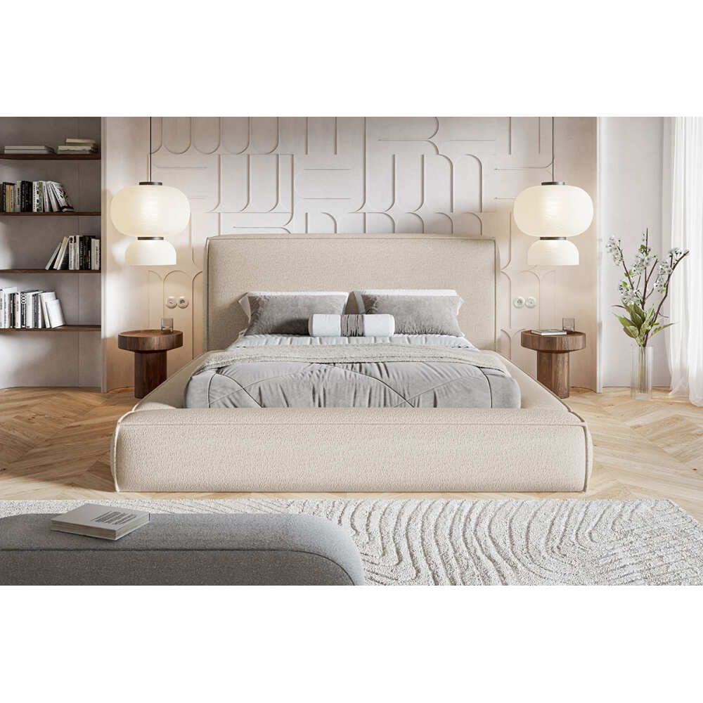 Miegamojo lova Aura Premium, Lima Design, liminte, Individualiai gaminamas baldas, Miegamojo lova