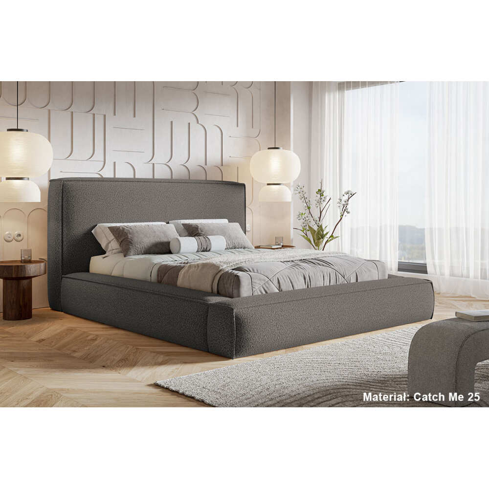 Miegamojo lova Aura Premium, Lima Design, liminte, Individualiai gaminamas baldas, Miegamojo lova