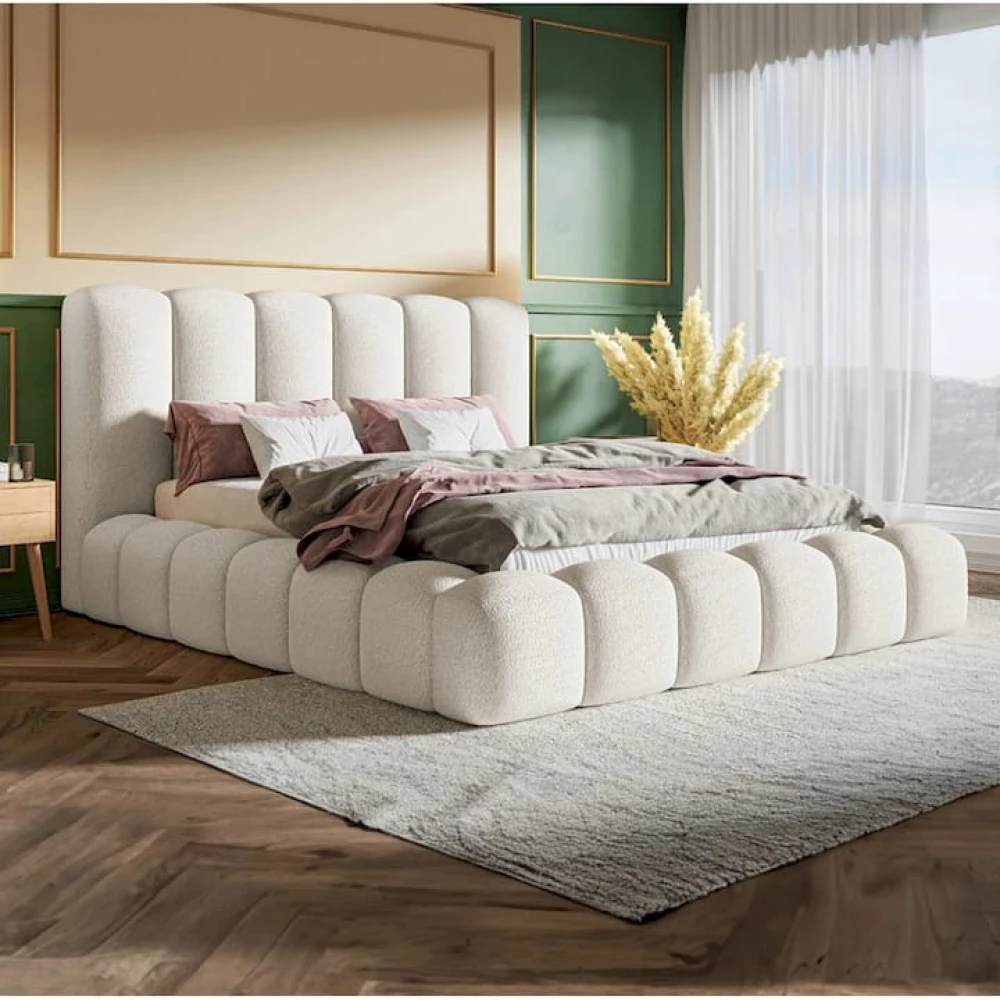 Miegamojo lova Dallas 2 premium, Lima Design, liminte, Individualiai gaminamas baldas, Miegamojo lova