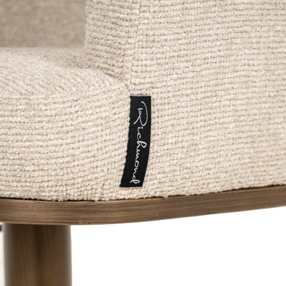 Pusbario/Baro kėdė Cheyenne biscotti, Lima Design, Negrąžinami baldai, Richmond interiors, Pusbario kėdė