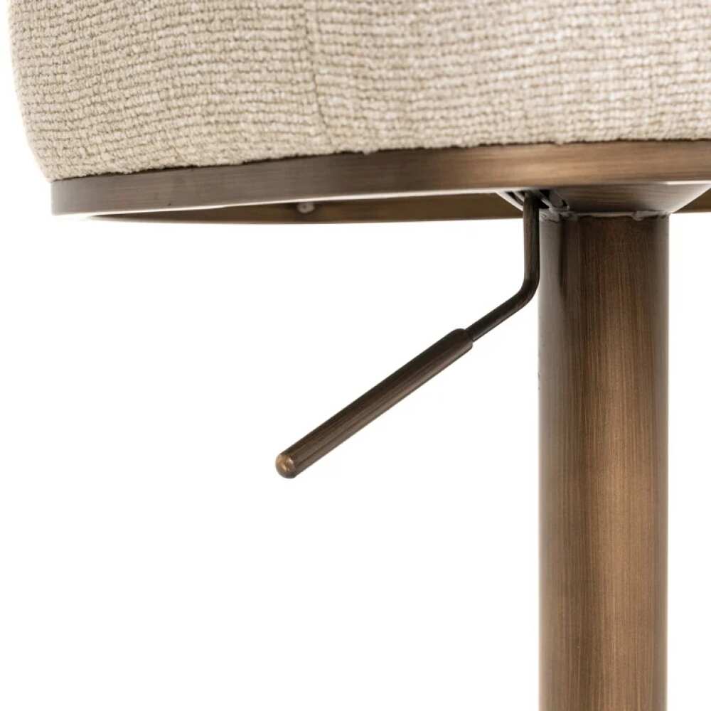 Pusbario/Baro kėdė Cheyenne biscotti, Lima Design, Negrąžinami baldai, Richmond interiors, Pusbario kėdė