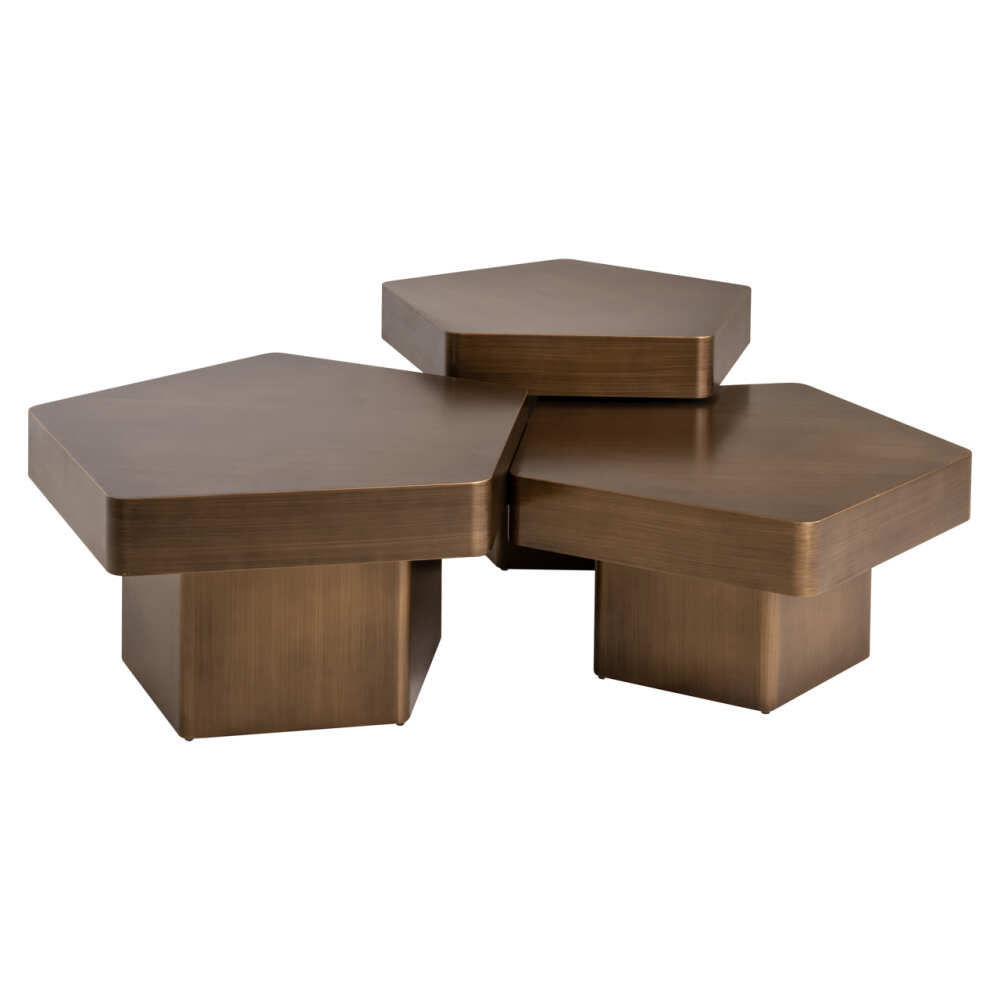 Kavos staliukas Hexa 3 vnt, Lima Design, Richmond interiors, Richmond interiors,