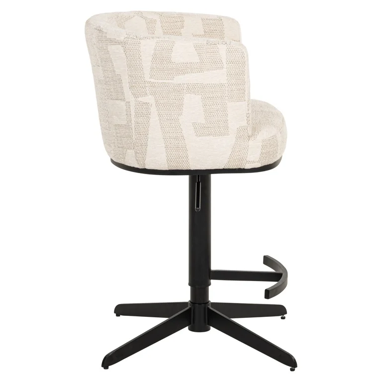 Pusbario/Baro kėdė Cheyenne graffic 10 Pusbario/Baro kėdė Cheyenne biscotti (Kopija), Lima Design, Negrąžinami baldai, Richmond interiors, Pusbario kėdė