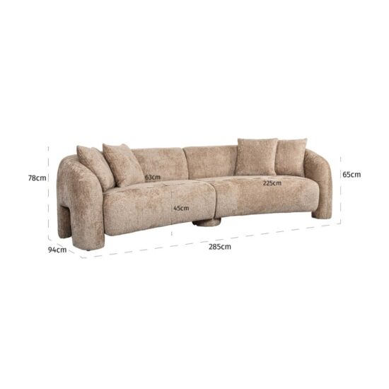 Sofa Rodina (Kopija), Lima Design, Svetainės baldai, Richmond interiors,