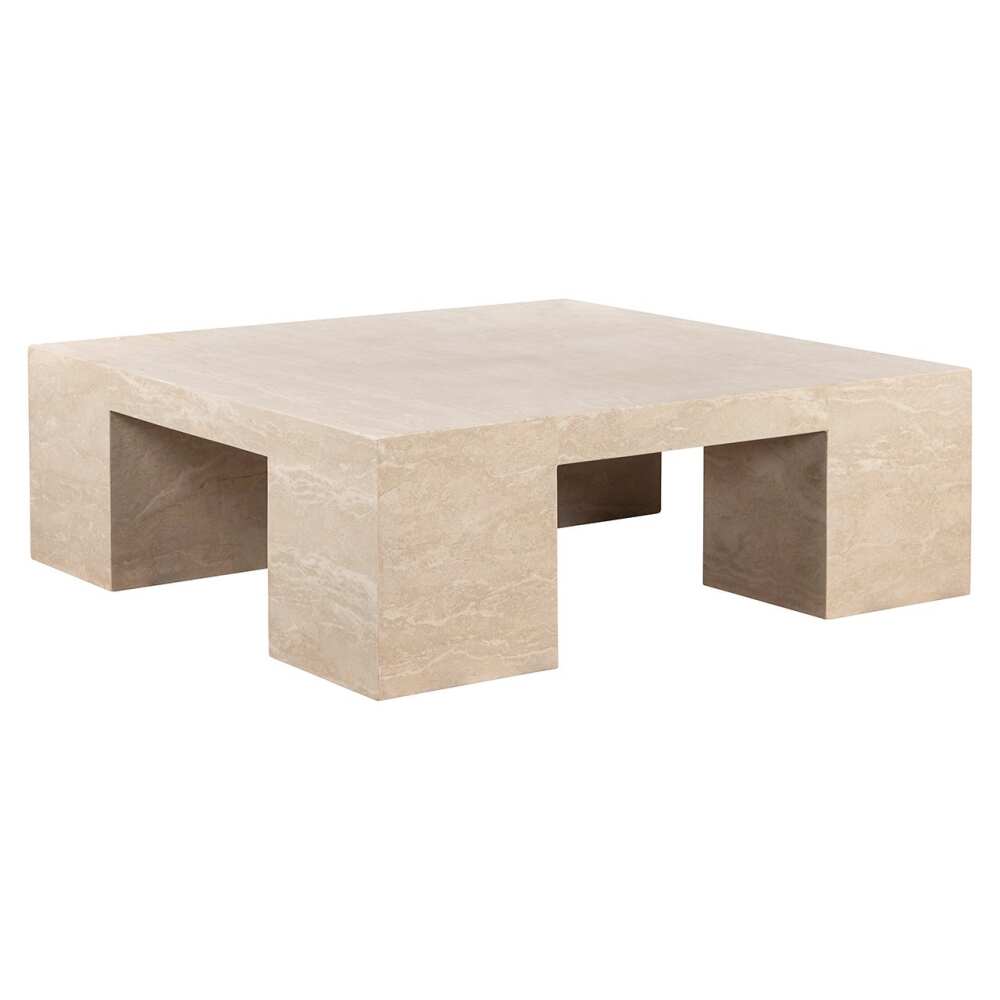 Kavos staliukas Biltmore italian travertine