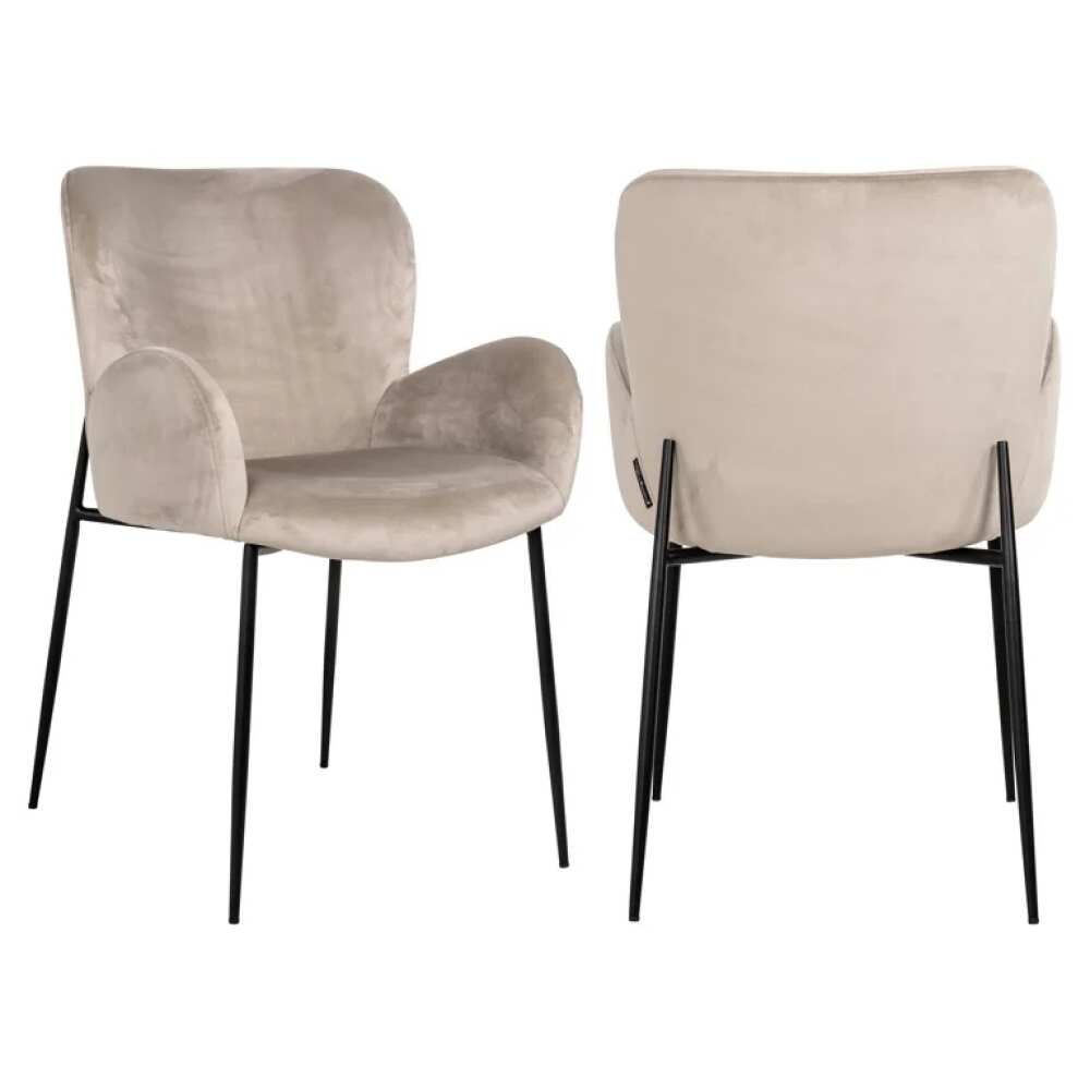 Valgomojo kėdė Amber khaki velvet fire retardant, Lima Design, Negrąžinami baldai, Richmond interiors,