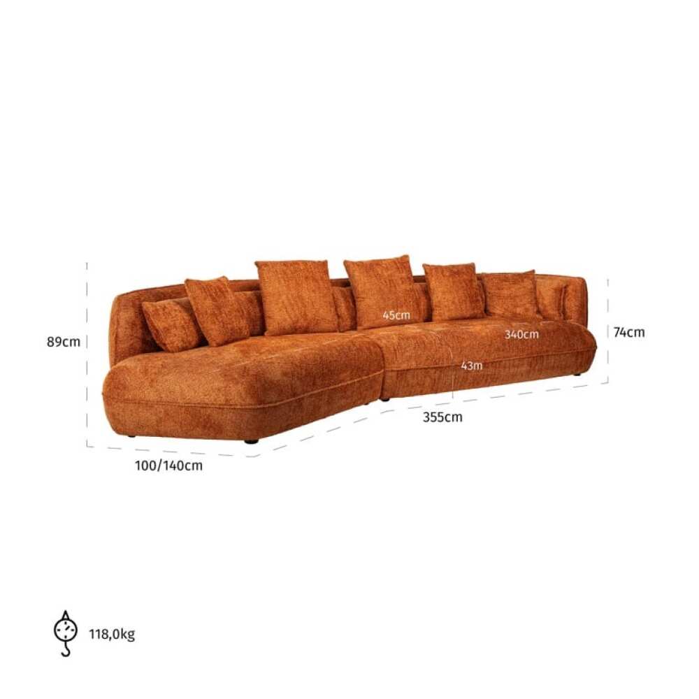 Sofa Rodina, Lima Design, Svetainės baldai, Richmond interiors,