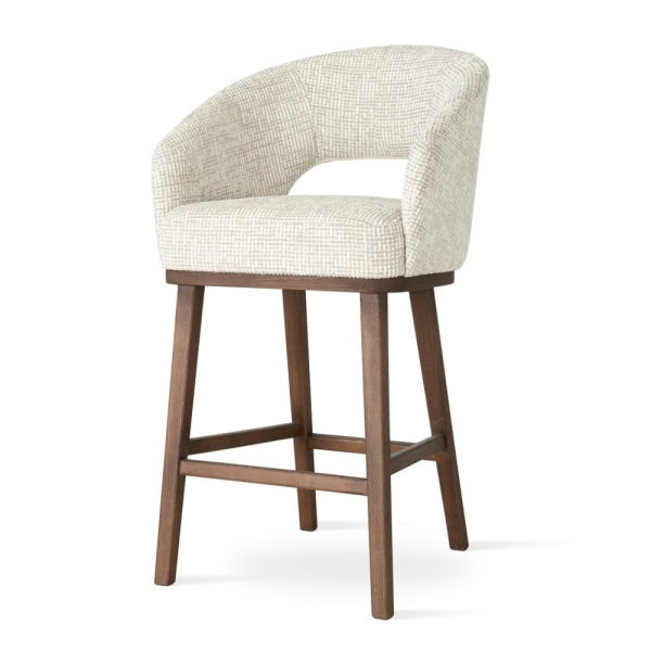 Pusbario kėdė Iness wood, Lima Design, Prekiniai ženklai, Individualiai gaminamas baldas Atre, Pusbario kede