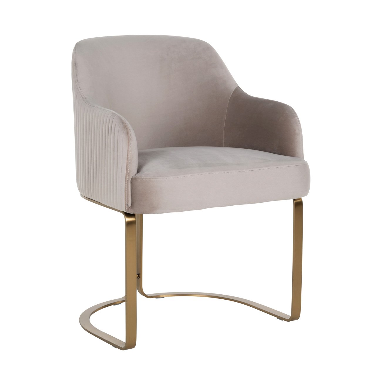 Valgomojo kėdė Hadley khaki velvet fire retardant 1 Valgomojo kėdė Hadley khaki velvet fire retardant
