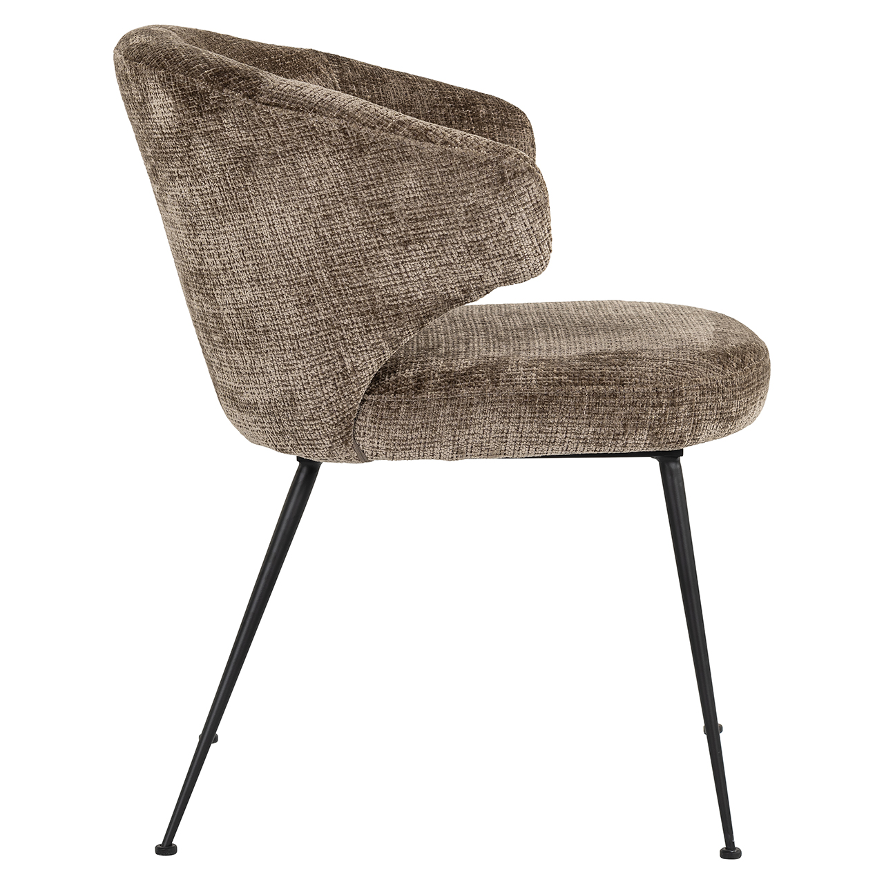 Valgomojo kėdė Xandra stone chenille fire retardant 2 Valgomojo kėdė Xandra stone chenille fire retardant - Image 2