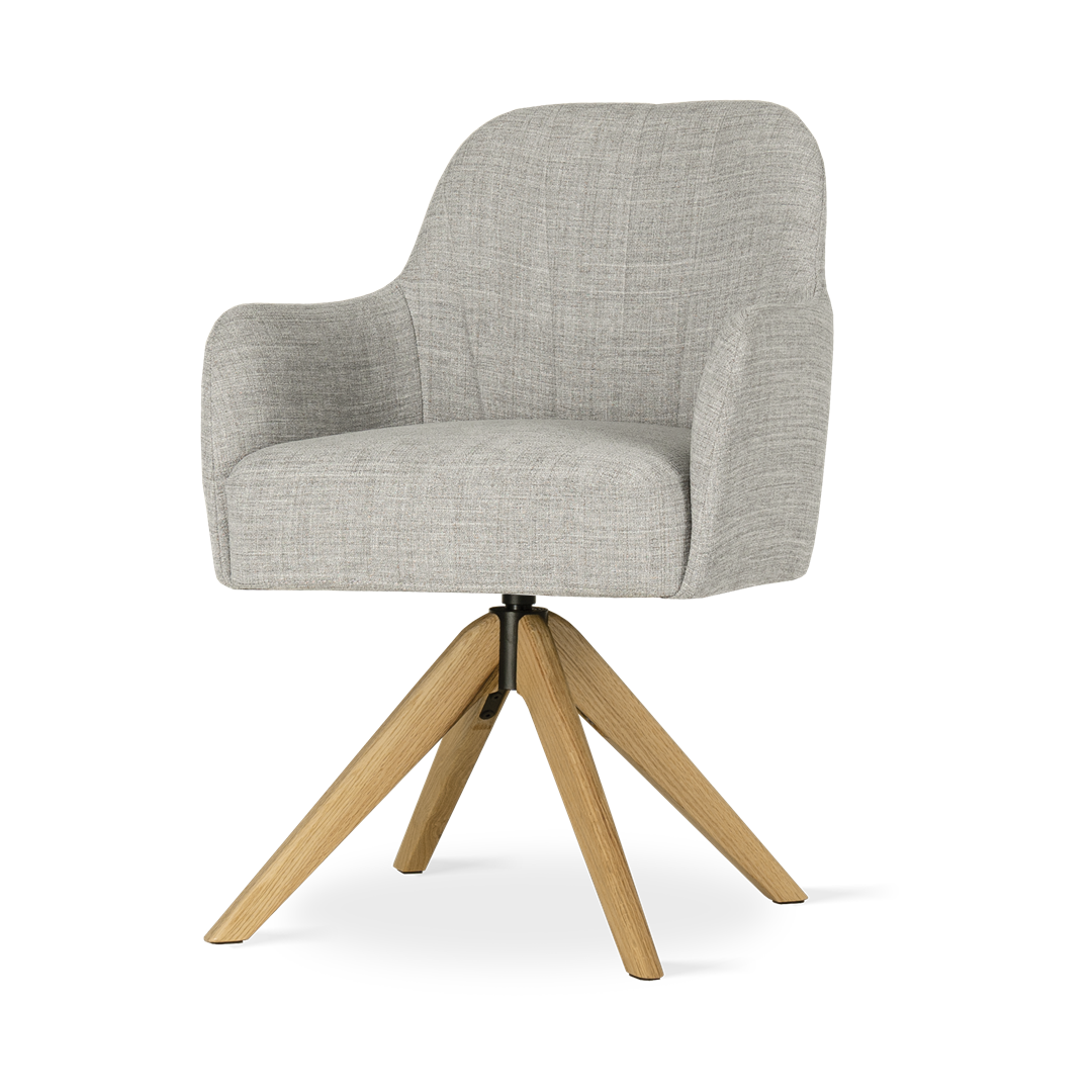 Pasukama valgomojo kėdė TULIP SUPREME WOOD 1 Pasukama valgomojo kėdė PONTE SUPREME WOOD (Kopija), Lima Design, Prekiniai ženklai, Individualiai gaminamas baldas Atre, Valgomojo kėdė, Valgomojo kėdė goda supreme