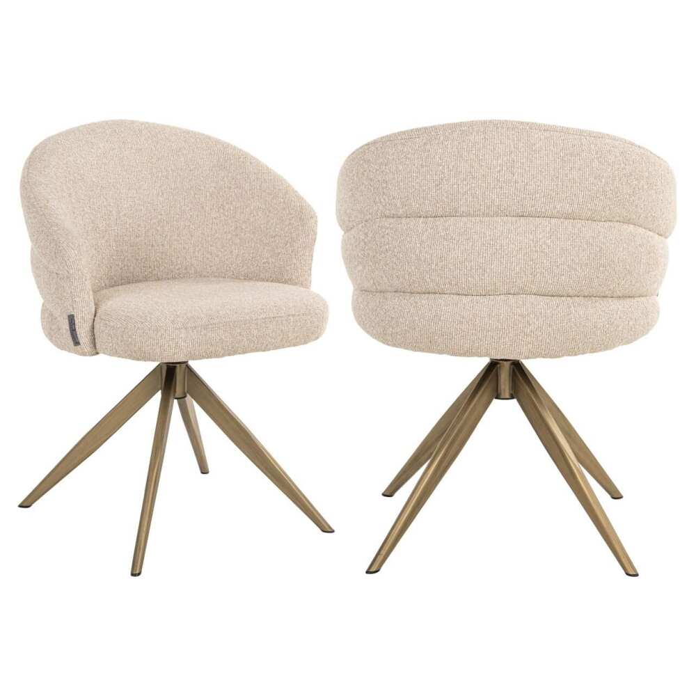 Valgomojo kėdė pasukama Zendaya biscotti, Lima Design, Prekiniai ženklai, Richmond interiors,