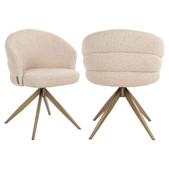 Valgomojo kėdė pasukama Zendaya biscotti, Lima Design, Prekiniai ženklai, Richmond interiors,