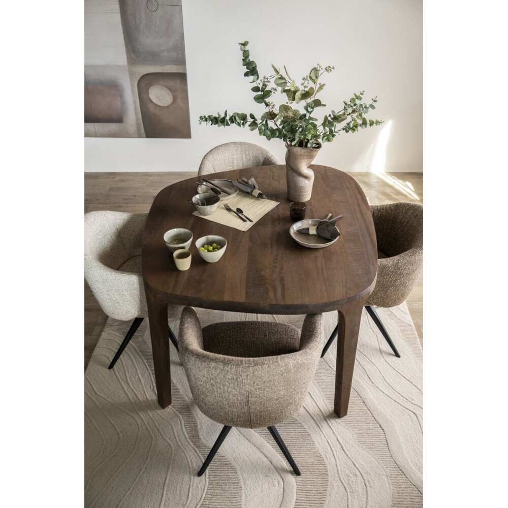 Valgomojo stalas Taylor 140x120 cm 96412, Lima Design, Negrąžinami baldai, Eleonora, Valgomojo stalas