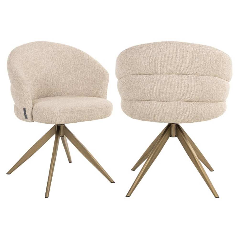 Valgomojo kėdė pasukama Zendaya biscotti, Lima Design, Prekiniai ženklai, Richmond interiors,