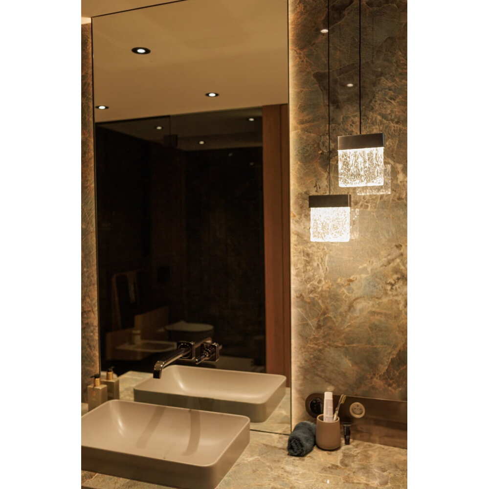 Maxlight P0574D Pakabinamas Šviestuvas Vetro Brushed Black, Lima Design, Šviestuvai, Greitas pristatymas,