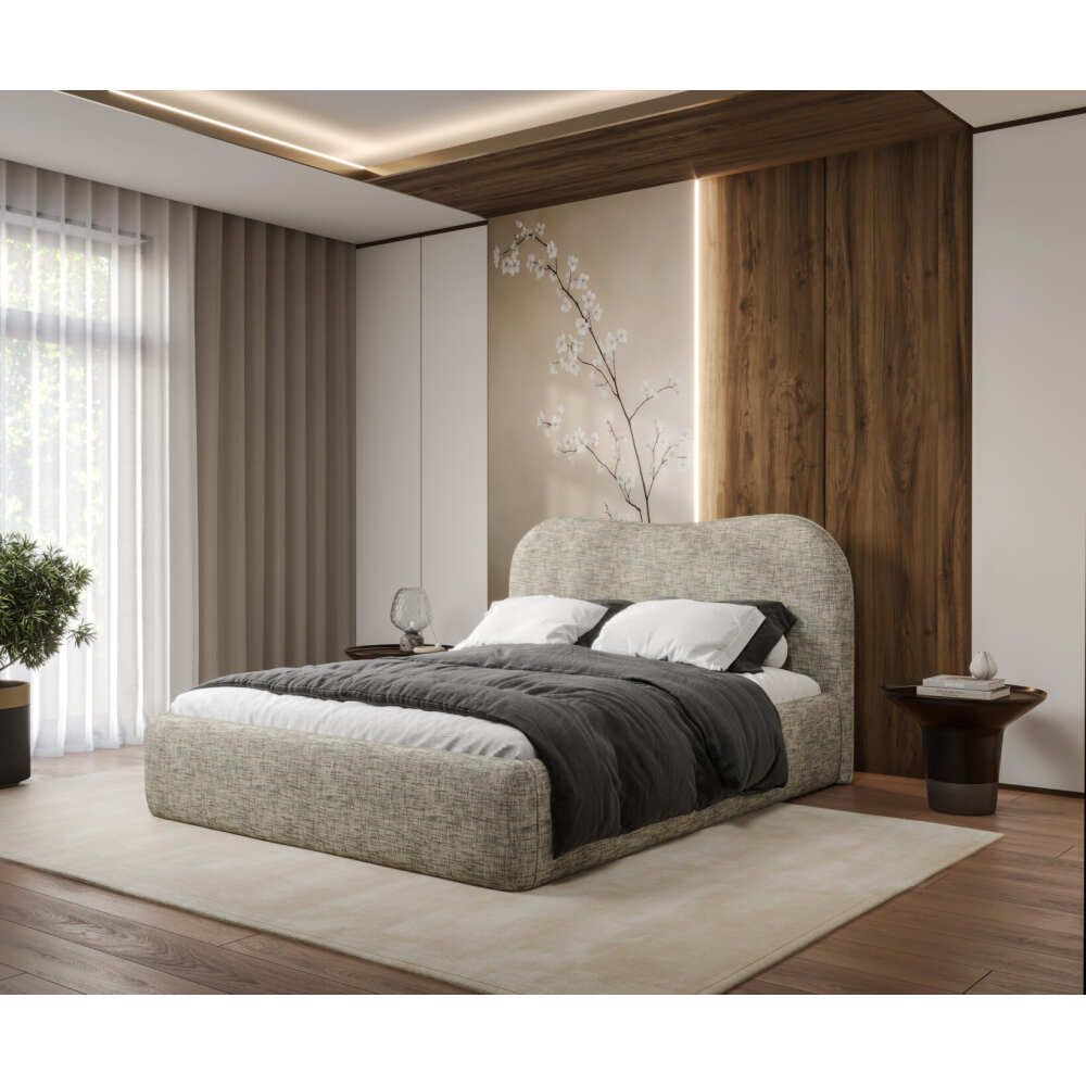 Miegamojo lova LUO, Lima Design, Minkštieji baldai, comforteo, Miegamojo lova