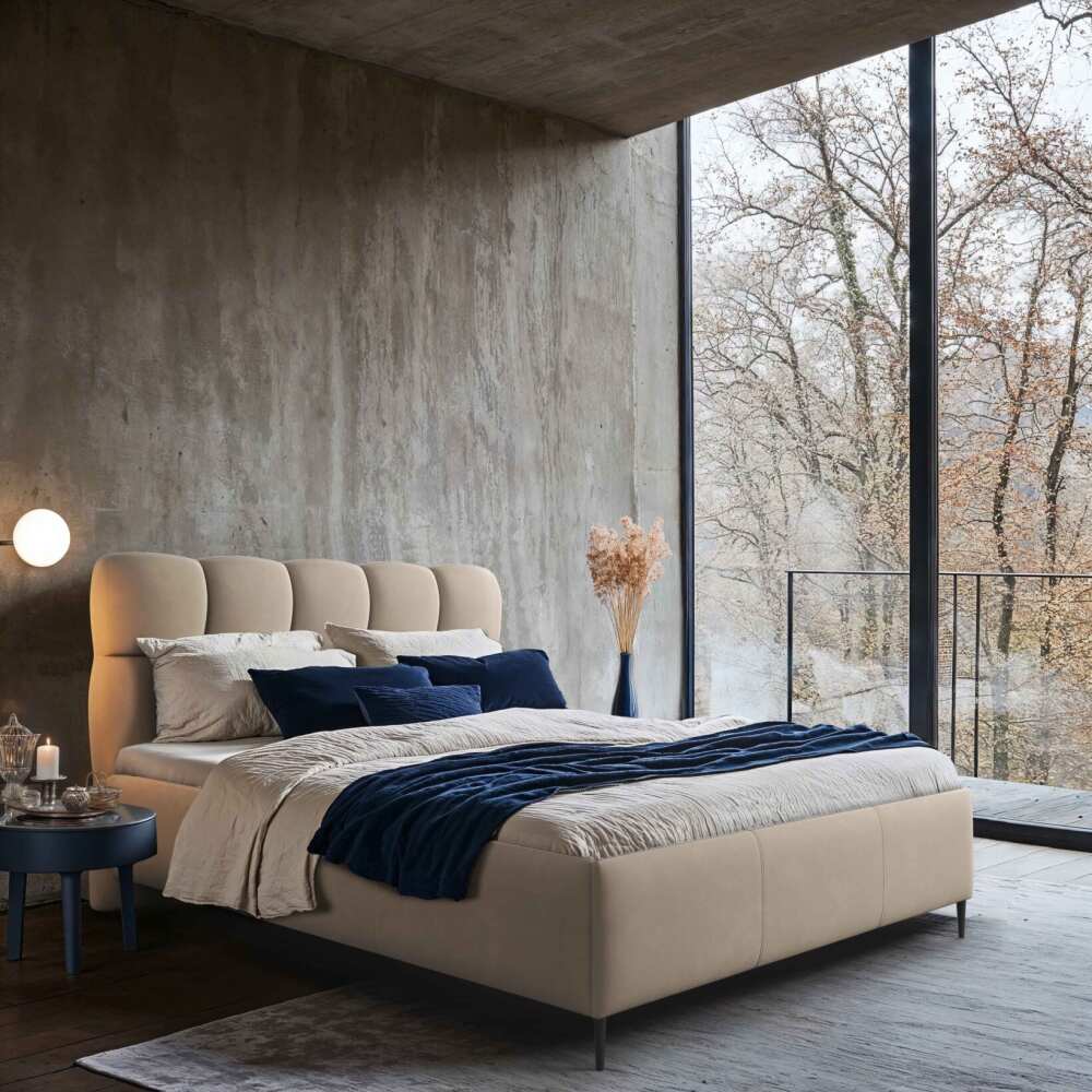 Miegamojo lova ELLIE (Kopija), Lima Design, Minkštieji baldai, comforteo, Miegamojo lova