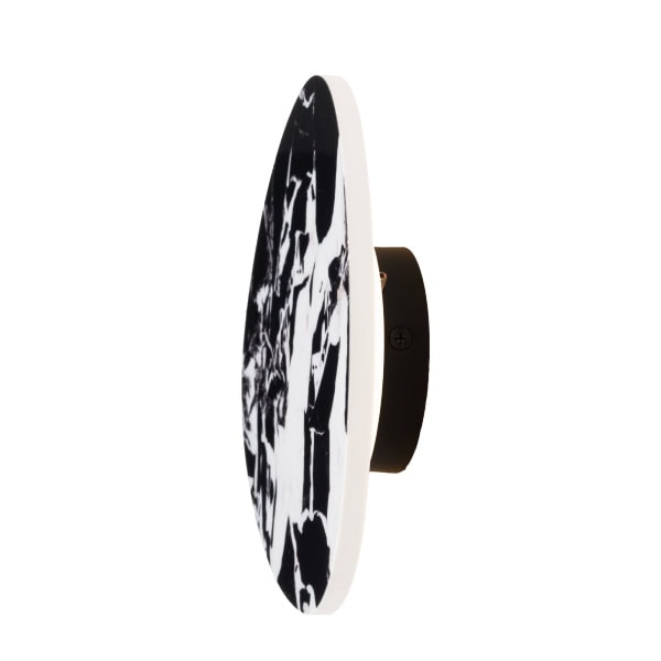 Maxlight W0391 Sieninis Šviestuvas Marbles 6W Czarny