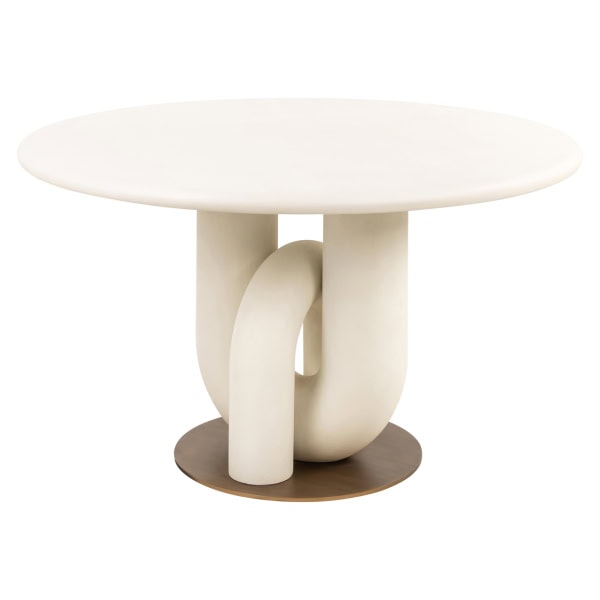 Valgomojo stalas Tivoli white 130Ø (Kopija), Lima Design, Negrąžinami baldai, Richmond interiors,