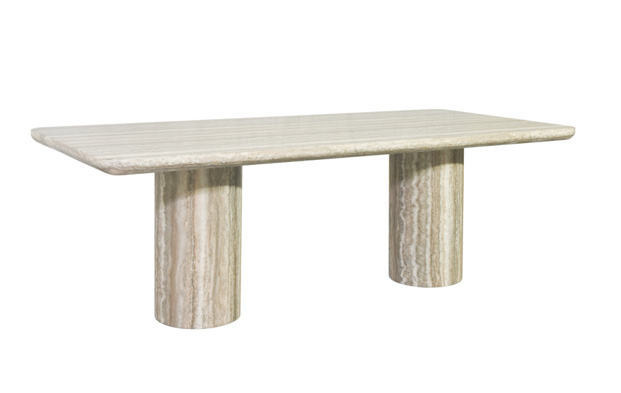 Valgomojo stalas Nebula grey 225 faux travertine 1 Valgomojo stalas Nebula grey 225 faux travertine, Lima Design, Negrąžinami baldai, Richmond interiors,