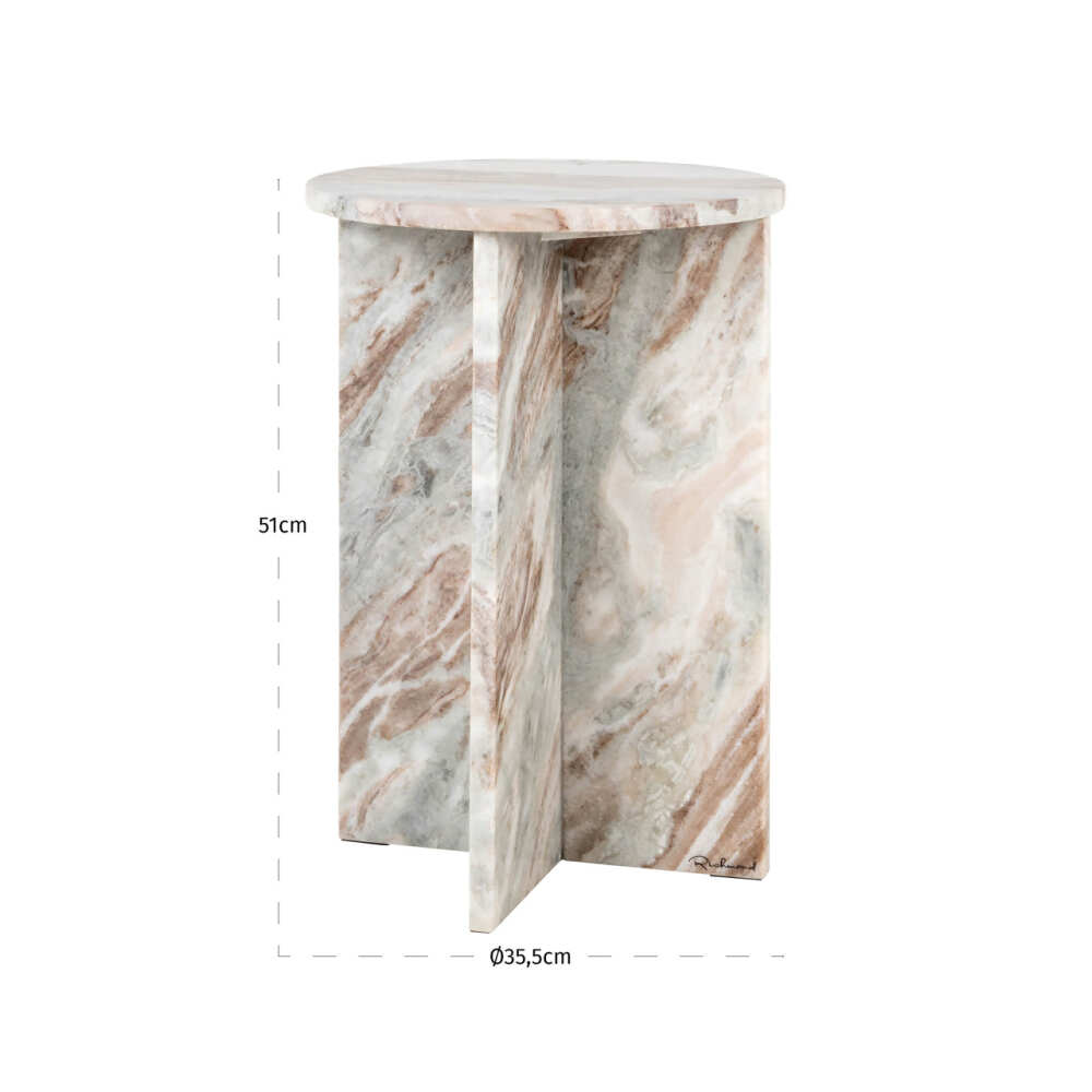 Šoninis kavos staliukas Vevey pink (Kopija), Lima Design, Svetainės baldai, Richmond interiors,