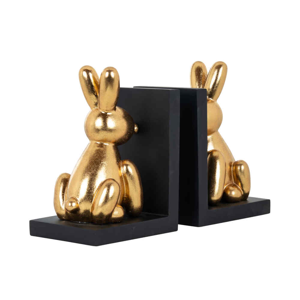 Knygų laikikliai Cony juodas/auksinis