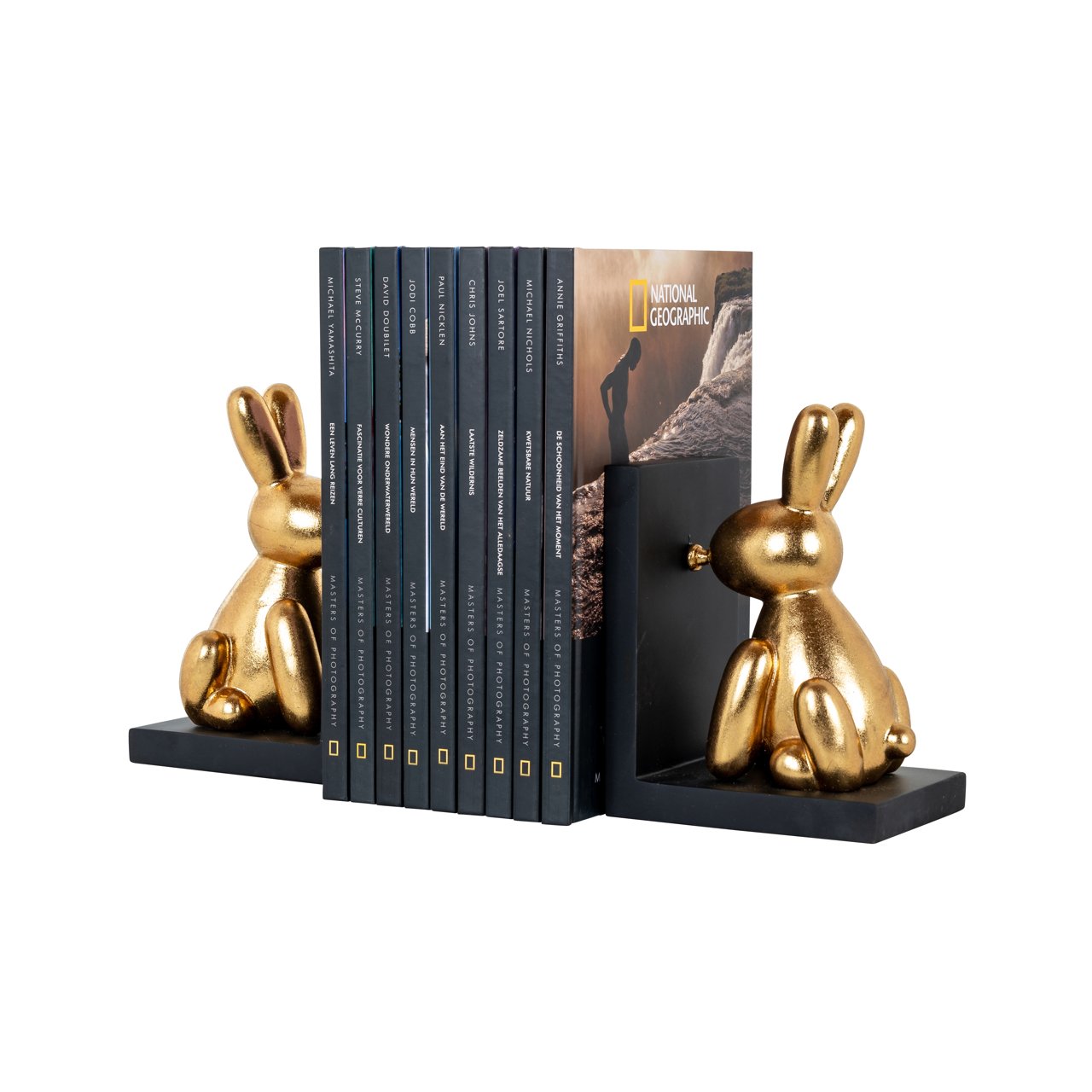 Knygų laikikliai Cony juodas/auksinis 6 Knygų laikikliai Cony juodas/auksinis - Image 6