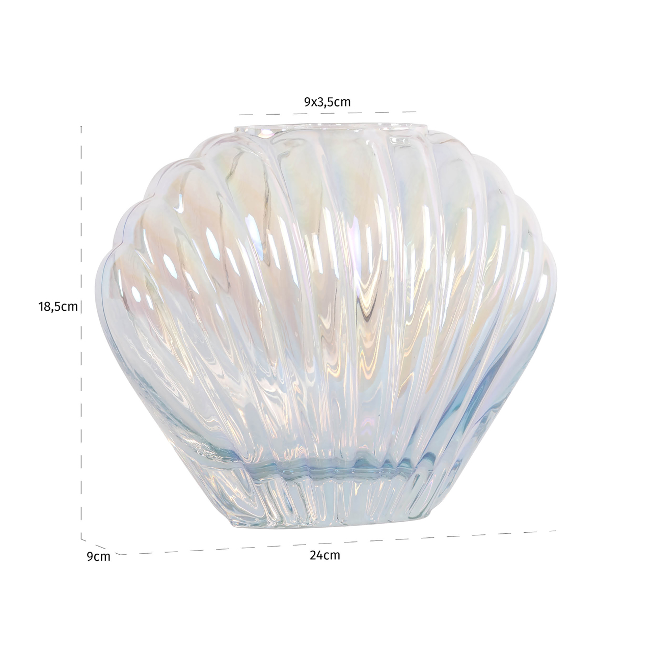 Vaza Shelby perlamutrinė 4 Vaza Shelby perlamutrinė - Image 4