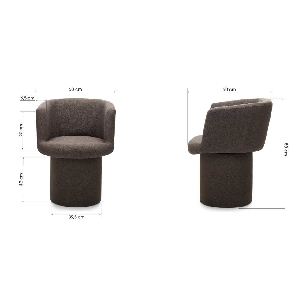 Pasukama Kėdė - krėslas HAKO (Kopija), Lima Design, Valgomojo baldai, Individualiai gaminamas baldas Limadesign,