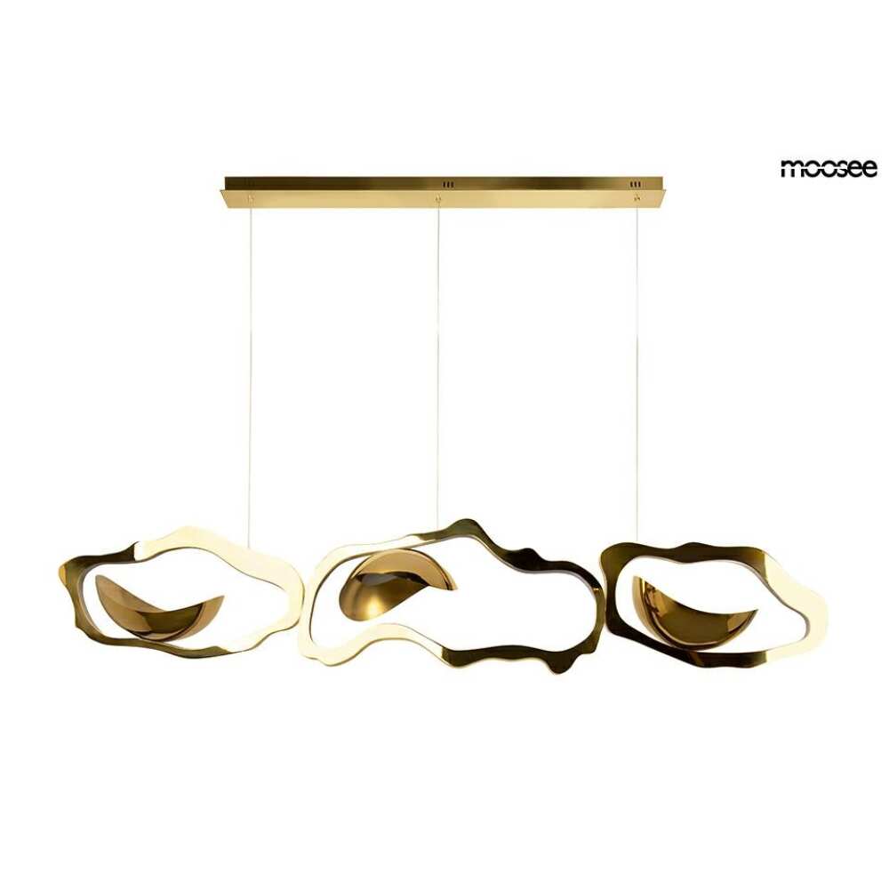 MOOSEE CHAIN 210 auksinis pakabinamas šviestuvas, Lima Design, isankstiniai, Greitas pristatymas, Pakabinamas šviestuvas