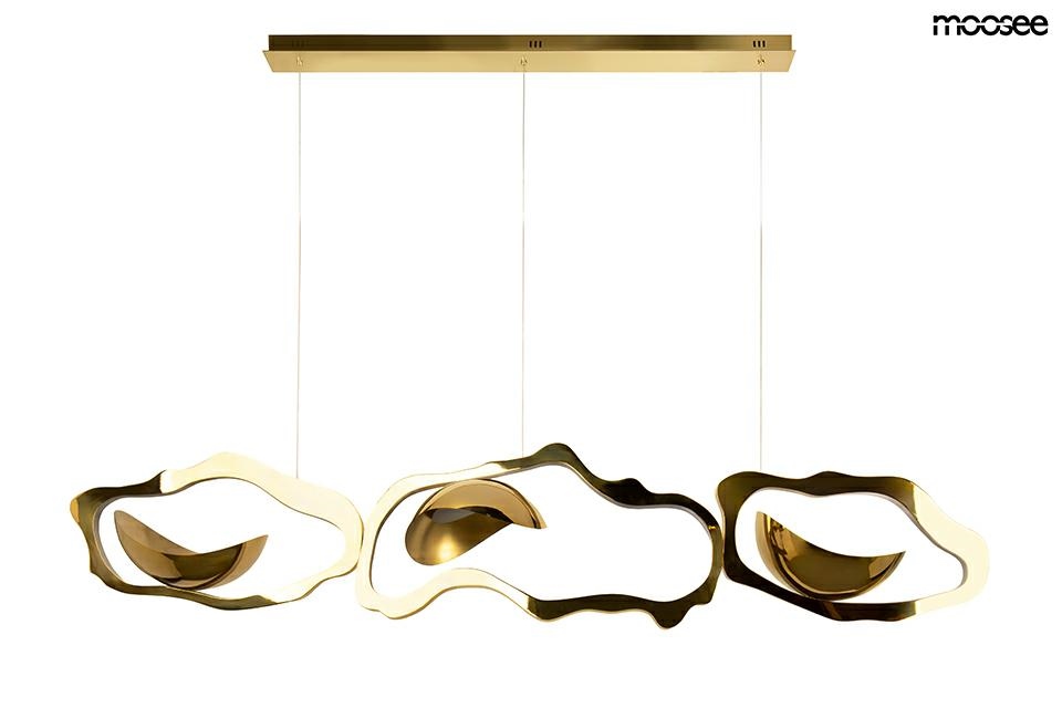 MOOSEE CHAIN 210 auksinis pakabinamas šviestuvas 2 MOOSEE CHAIN 210 auksinis pakabinamas šviestuvas, Lima Design, isankstiniai, Greitas pristatymas, Pakabinamas šviestuvas
