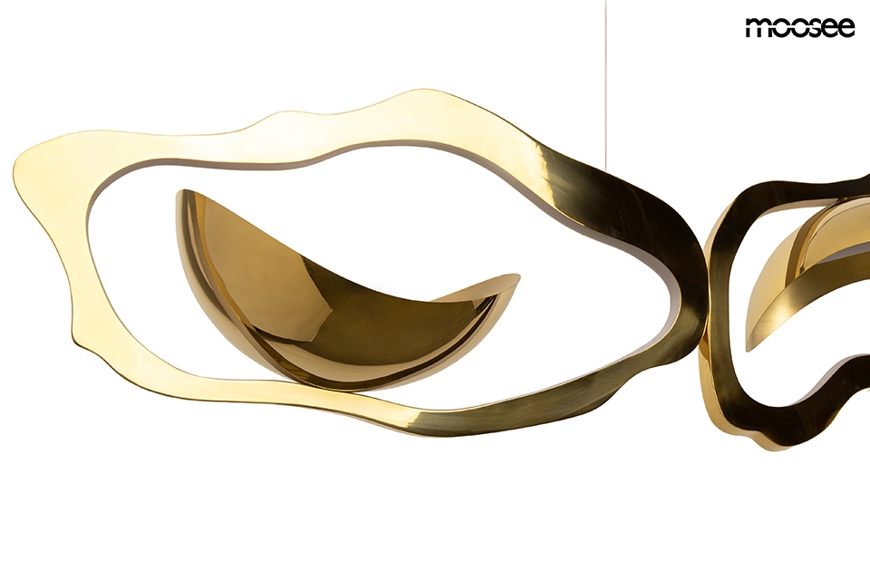 MOOSEE CHAIN 210 auksinis pakabinamas šviestuvas 4 MOOSEE CHAIN 210 auksinis pakabinamas šviestuvas, Lima Design, isankstiniai, Greitas pristatymas, Pakabinamas šviestuvas