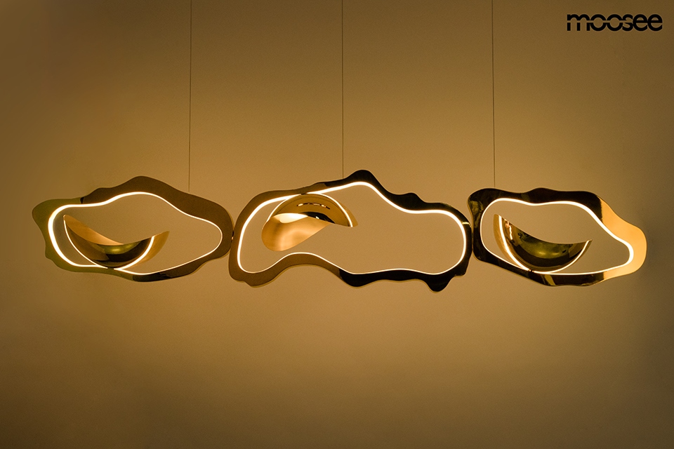 MOOSEE CHAIN 210 auksinis pakabinamas šviestuvas 5 MOOSEE CHAIN 210 auksinis pakabinamas šviestuvas, Lima Design, isankstiniai, Greitas pristatymas, Pakabinamas šviestuvas