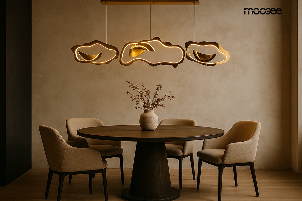 MOOSEE CHAIN 210 auksinis pakabinamas šviestuvas 6 MOOSEE CHAIN 210 auksinis pakabinamas šviestuvas, Lima Design, isankstiniai, Greitas pristatymas, Pakabinamas šviestuvas